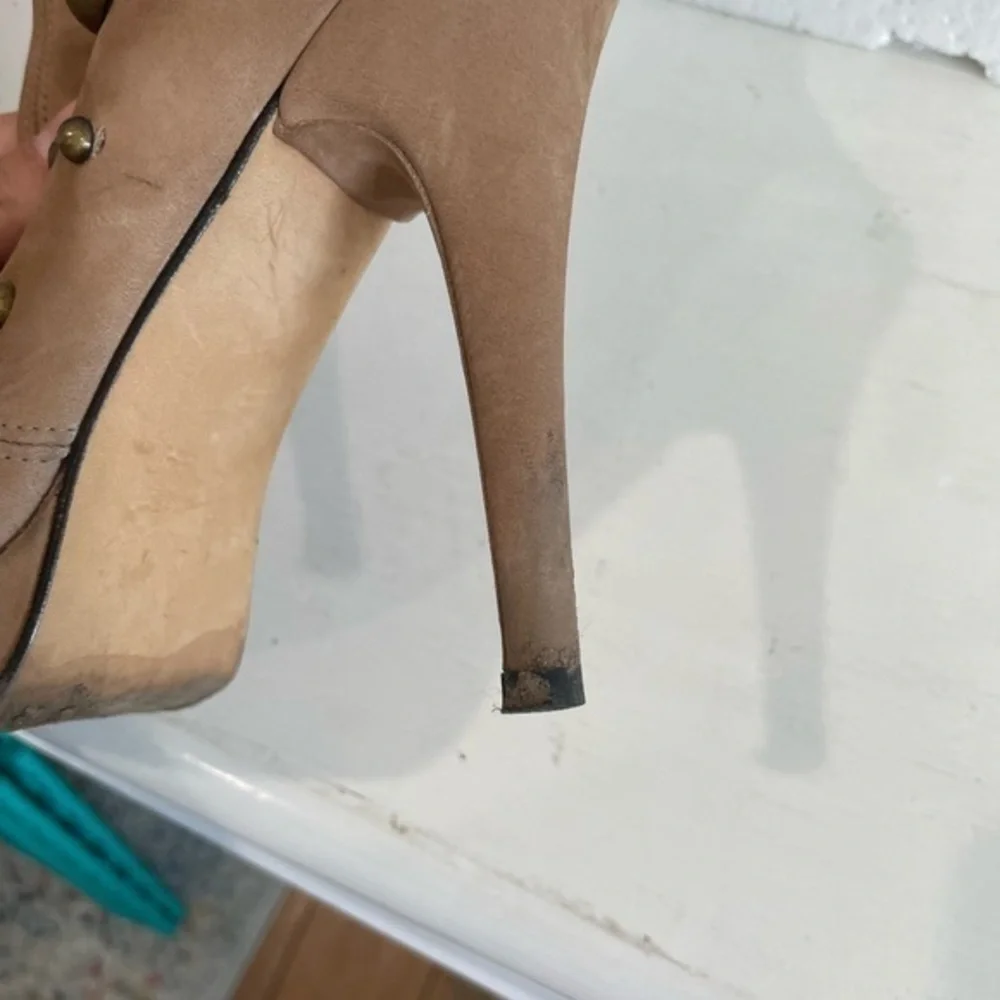 Stuart Weisman ankle heel booties